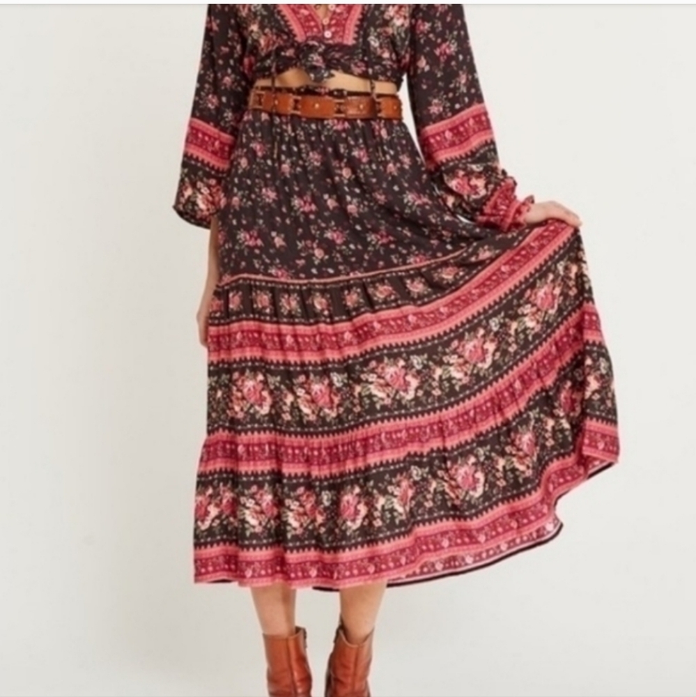 Arnhem Flora Maxi Skirt